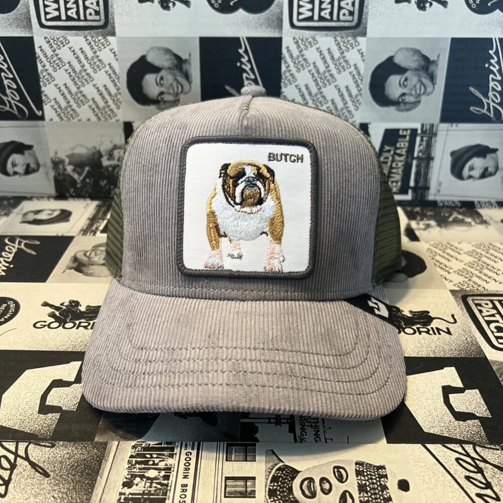 Authentic Goorin Bros Hat WULBUL Butch Bulldog Gray Green (NWT)